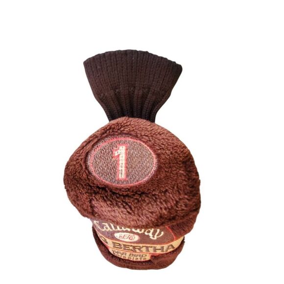 Vintage Callaway Great Golf Big Bertha War Bird Sole Plate Golf Club Cover #1 - Picture 2 of 4